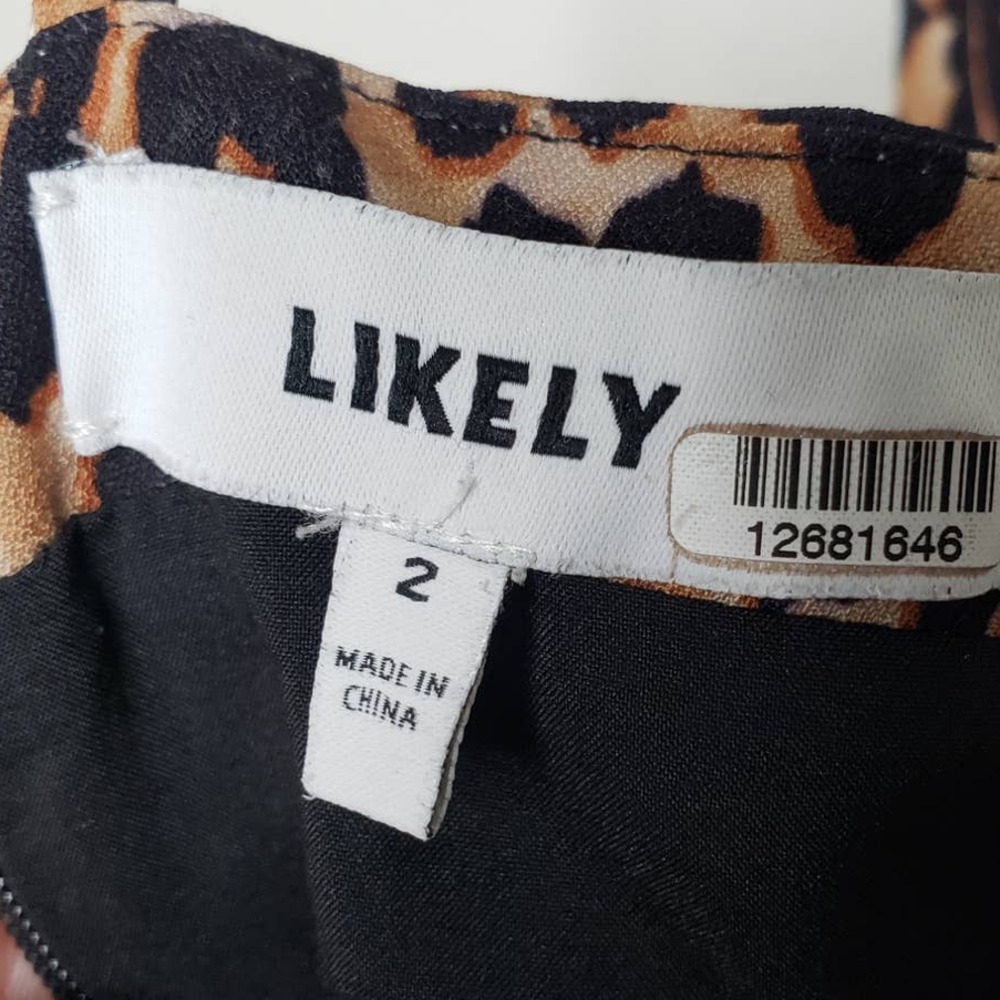 Likely Brooklyn Sheath Dress in Leopard Animal Print - Picture 7 of 11